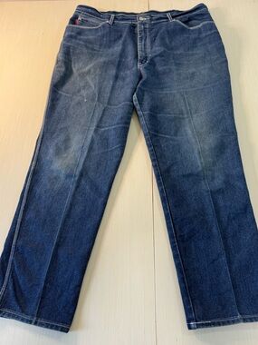 Braxton Straight-Leg Men's Jeans in Dark Blue